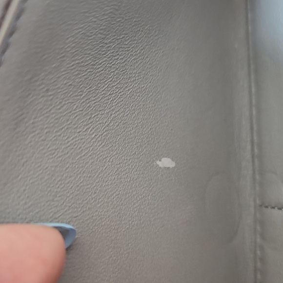 Calfskin Marcie Long Zip Around Wallet Cashmere Grey - Picture 7 of 10